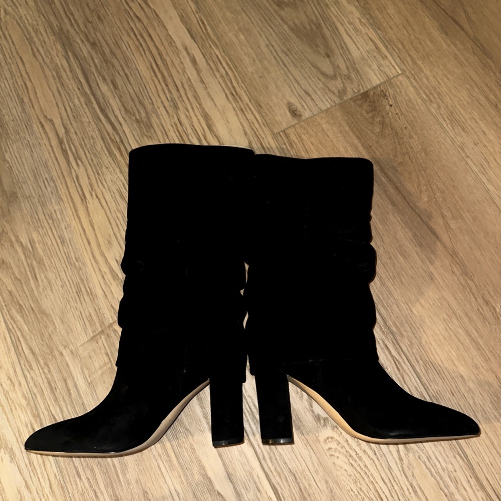 Marc Fisher Black Larita Pointed Toe Boot